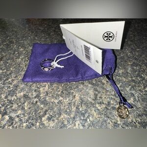 Tory Burch Icon T Monogram ring